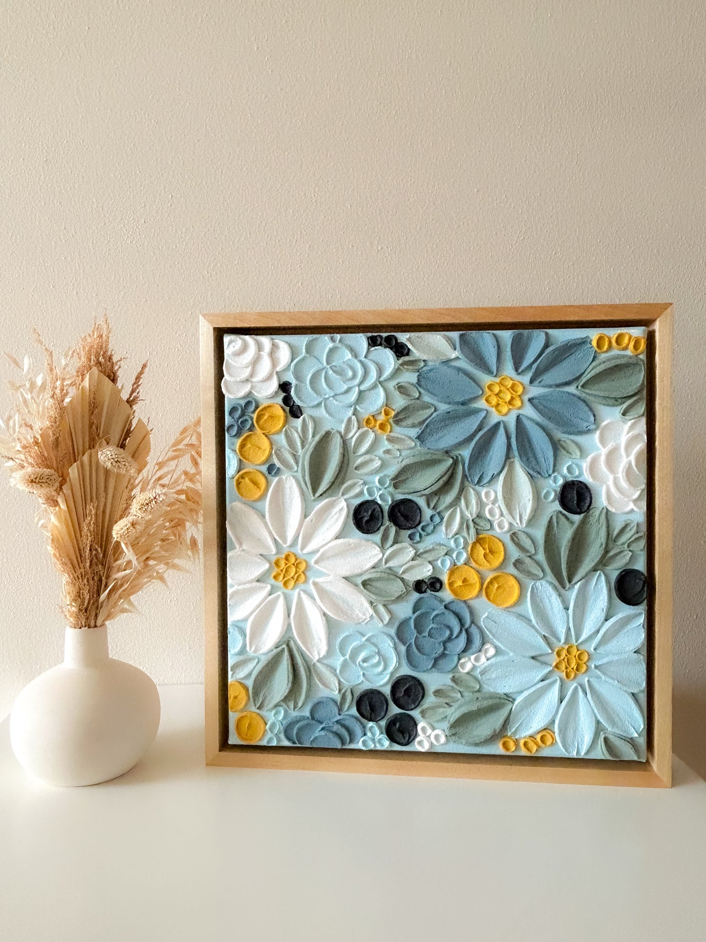 'Beachgrass Bouquet' (12" x 12")